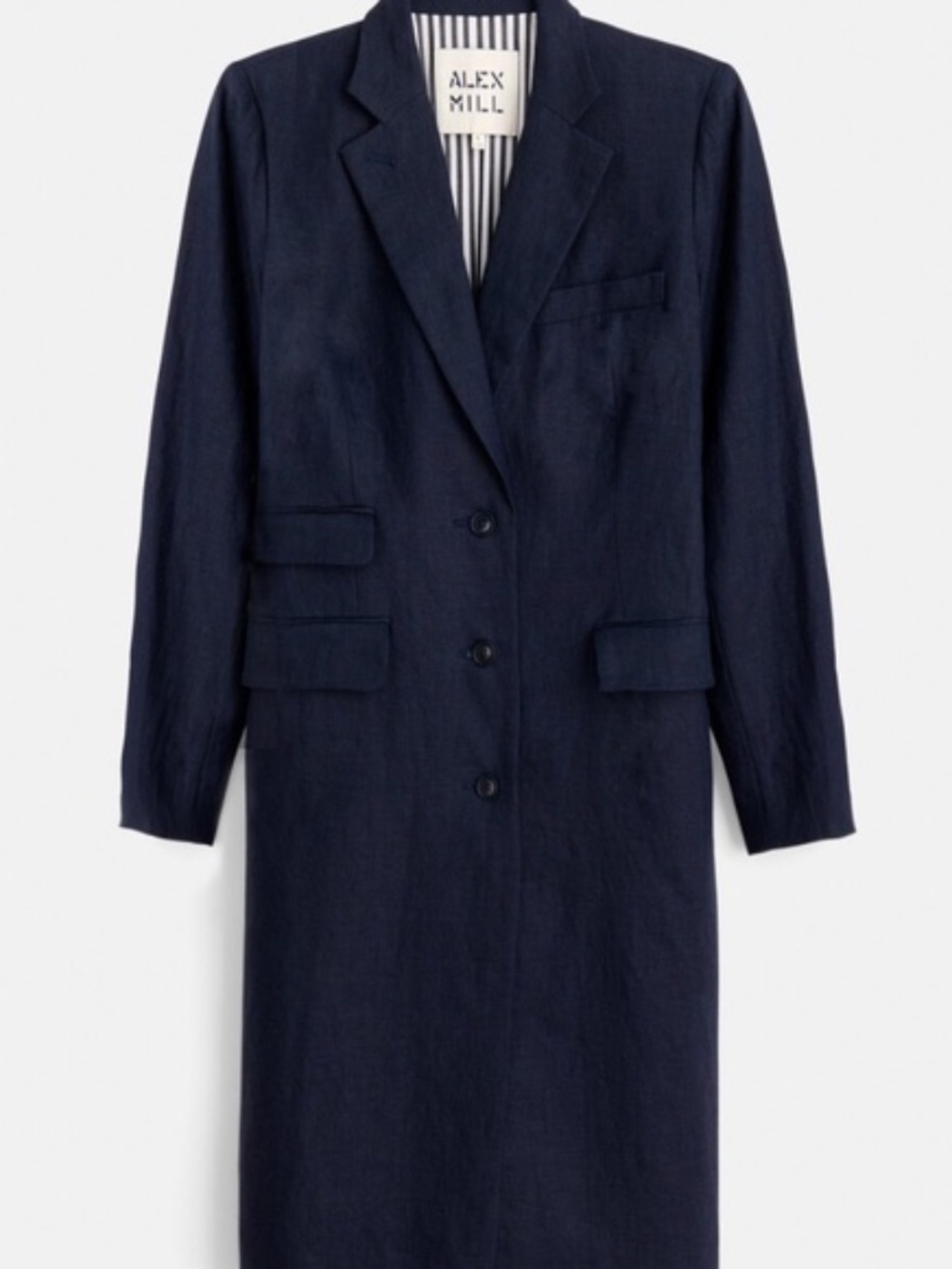 Alex Mill Linen Garcons Trench Coat NWT